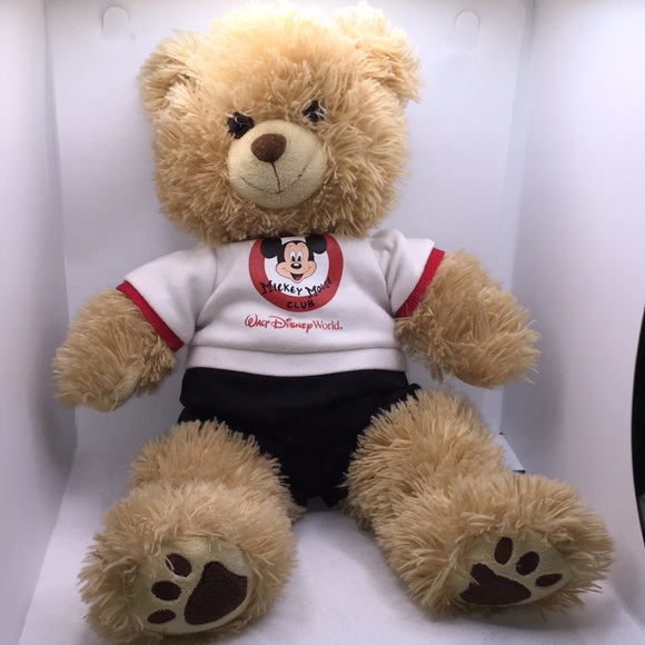 Bear Factory Brown Plush wearing Duffy Walt Disney Mickey Mouse Club Outfit 18” - Picture 10 of 10